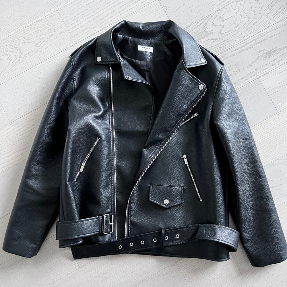 Rumored NYC Zuko Oversized Moto Jacket XS